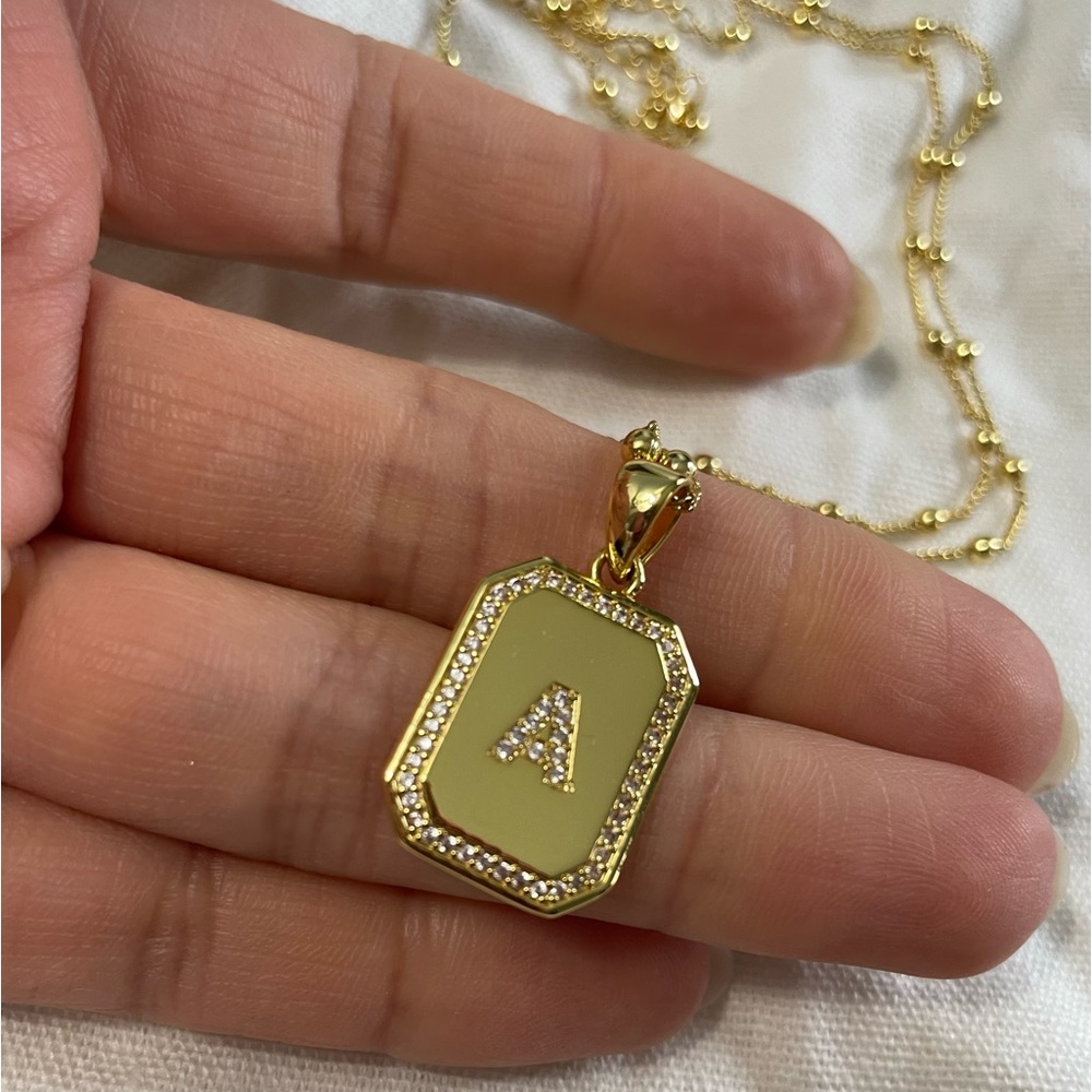 Initial Necklace-A- Uncommon James
